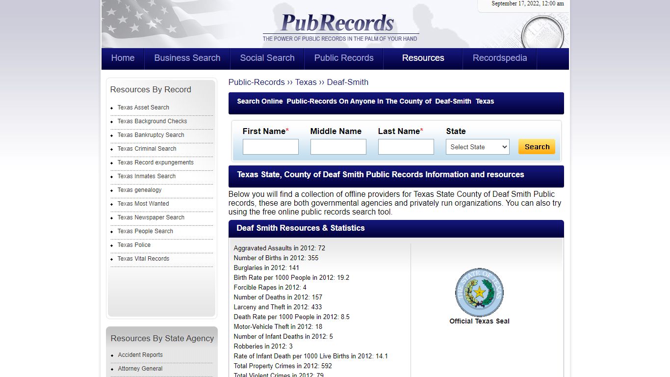 Deaf Smith County, Texas Public Records